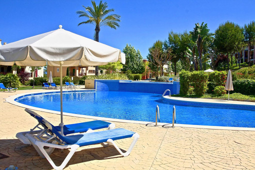 One of the three pools
