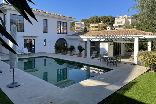 Stylish villa with pool in Son Espanyolet