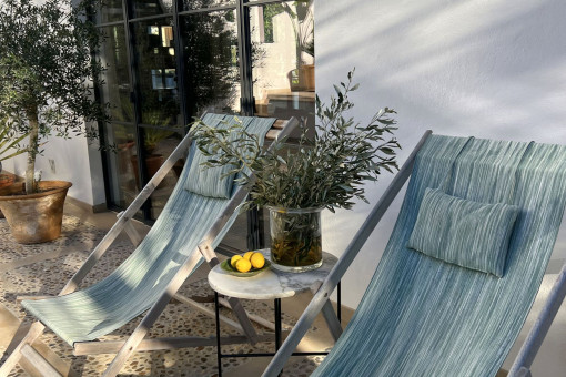 Cosy seating areas for relaxing