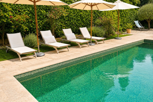 Pool with sun terrace