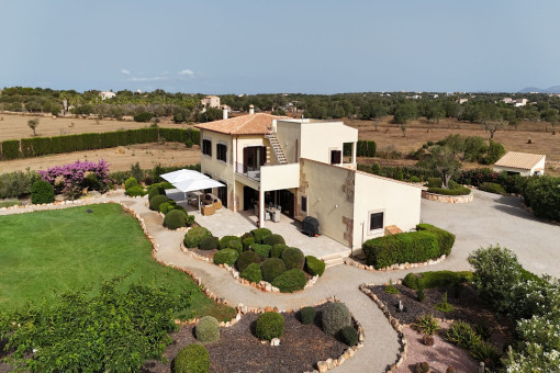 View of the finca
