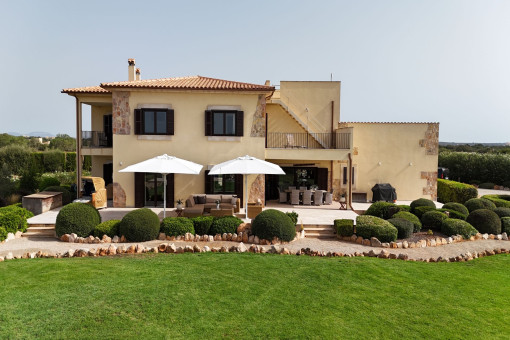 View of the finca