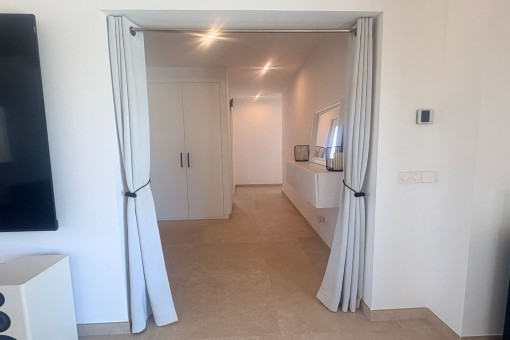 Passage from the Living Area to the Bedrooms