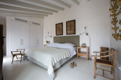 Master bedroom with beautiful views