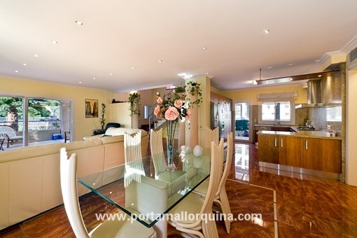 Elegant dining area