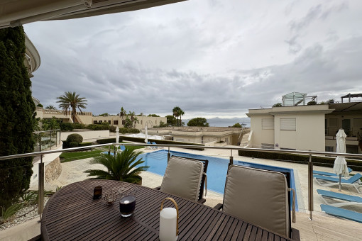 Terrace sea view