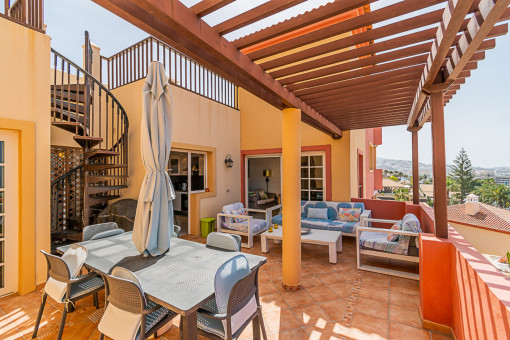 Roof terrace