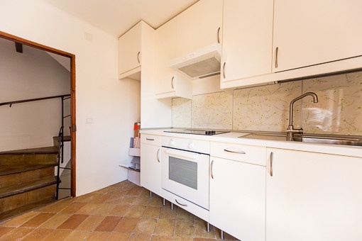 Kitchen on the upper floor