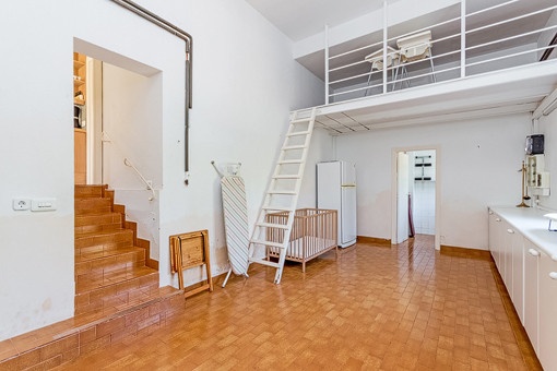 Storage room from the villa