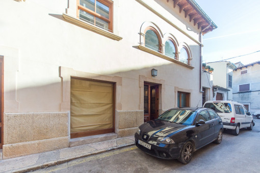 Exterior view of the building