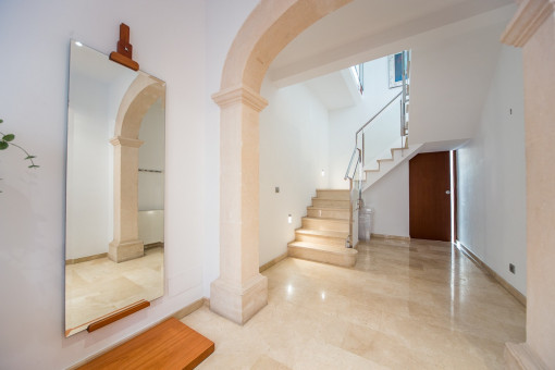 Friendly entrance area