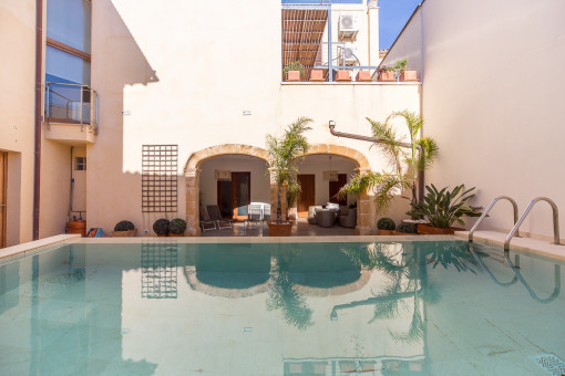 Exclusive property with pool