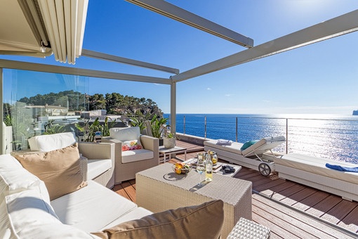 Luxurious Penthouse With Fantastic Sea Views In Santa Ponsa For Rent Luxurious Penthouse With Fantastic Sea Views In Santa Ponsa For Rent