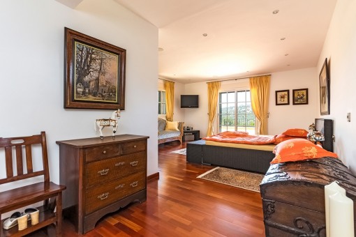 One of 4 bedrooms