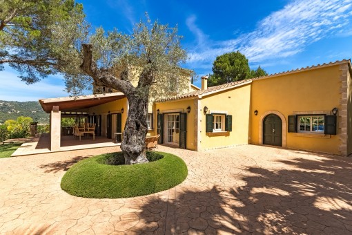 Exterior view and terrace area