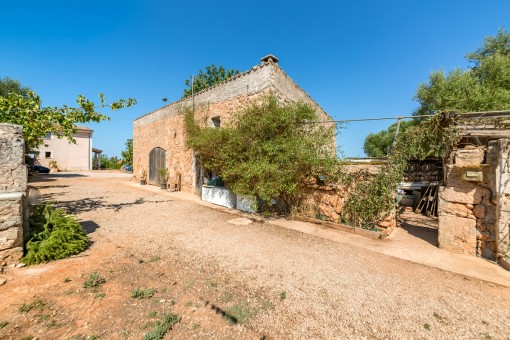 Spacious plot with finca