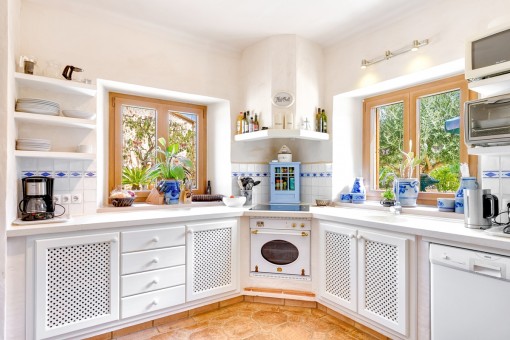 Fully equipped kitchen