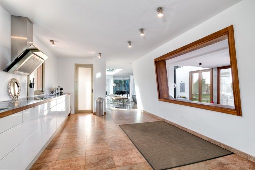 Modern and spacious kitchen