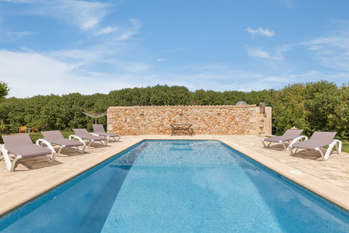 Beautiful salt-water pool