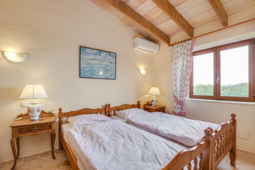 Further bedroom with sloping roof