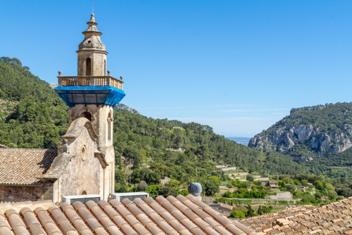 Views to the church tower