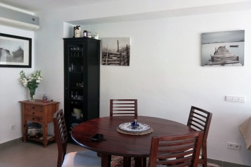 Spacious family house with roof terrace and sea views in Colonia Sant