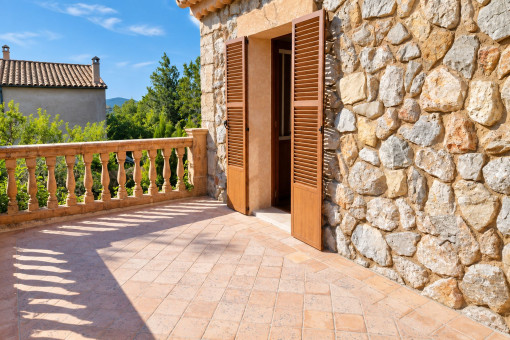 Sunny terrace