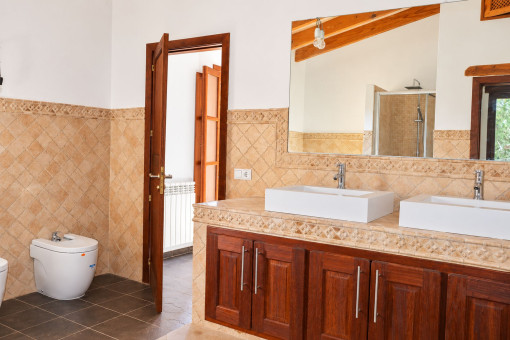 Modern-style bathroom