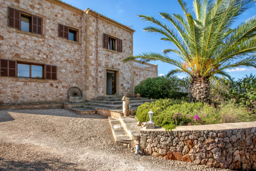 Entrance of the finca