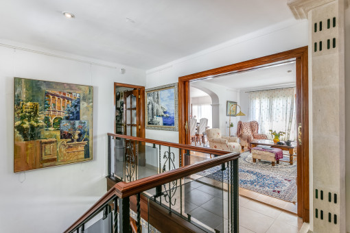 Views to the living area
