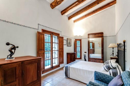 One of 6 bedrooms