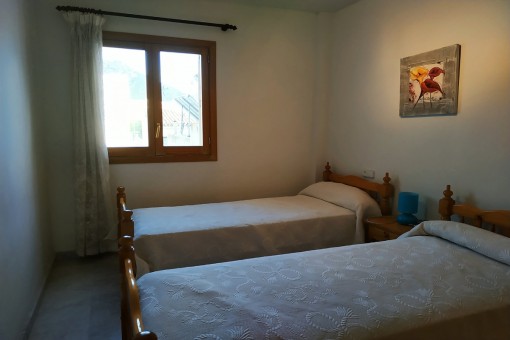 One of 3 bedrooms