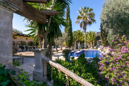 Former Ayurveda Finca Property With Guest Houses Pool And Fantastic Sweeping Views Near To Montuiri Purchase