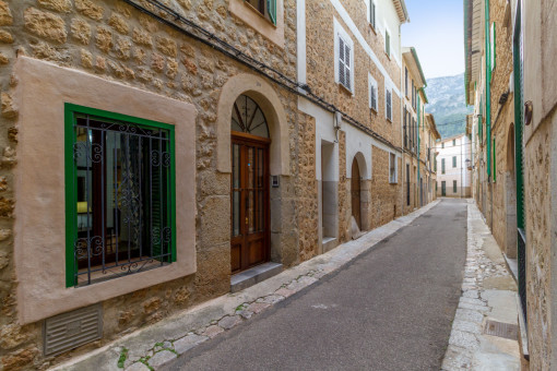 Exterior view of the town house