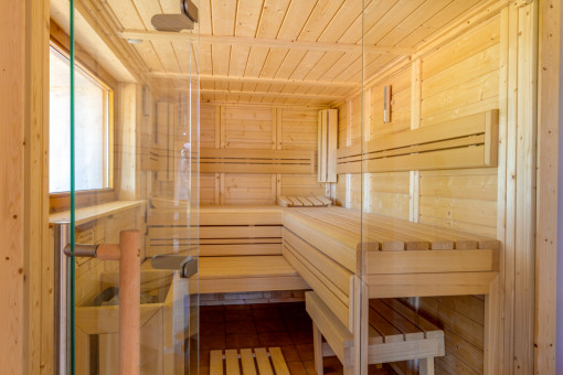 Sauna of the finca