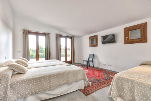 One of 4 bedrooms