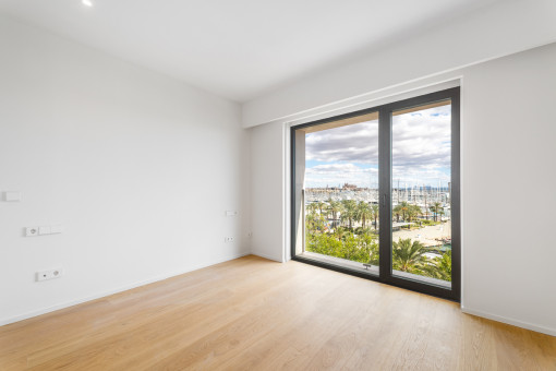 One of 2 bedrooms