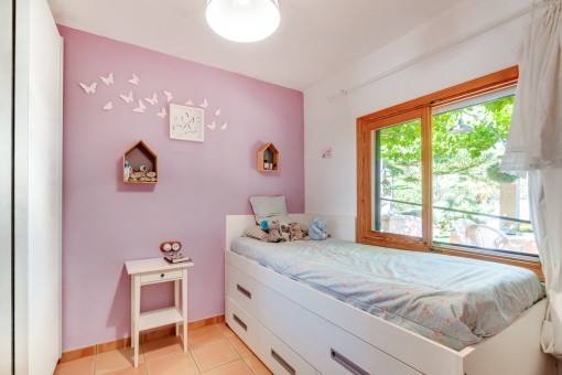 One of 3 bedrooms