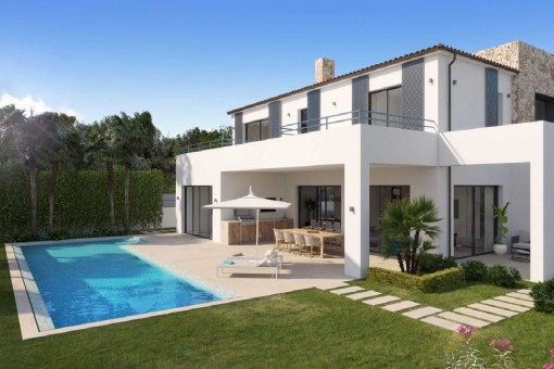 Newly Built Villa In A Modern Design In A Coveted Location In Santa Ponsa Purchase