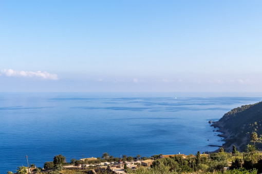 View of the coast