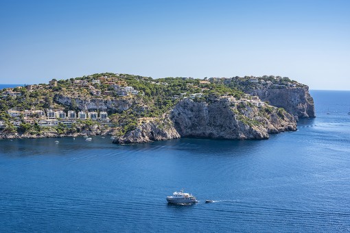 Breathtaking views of the open sea