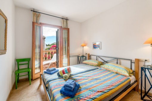Bedroom with sun terrace