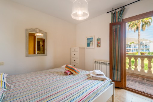 Second bedroom with terrace