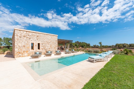 Pool area