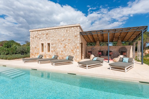 Pool area