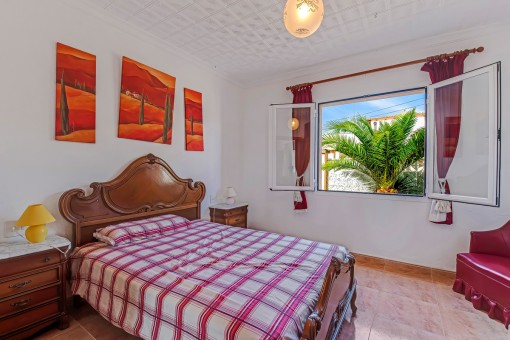 One of 3 bedrooms on the ground floor