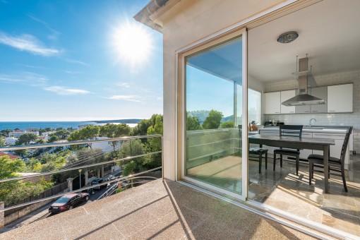 Terrace with a view