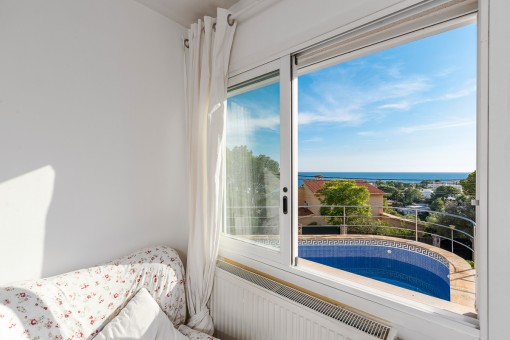 One of 3 bedrooms
