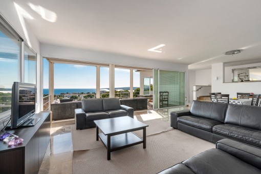 Open living area