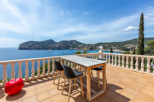 Terrace with sea view